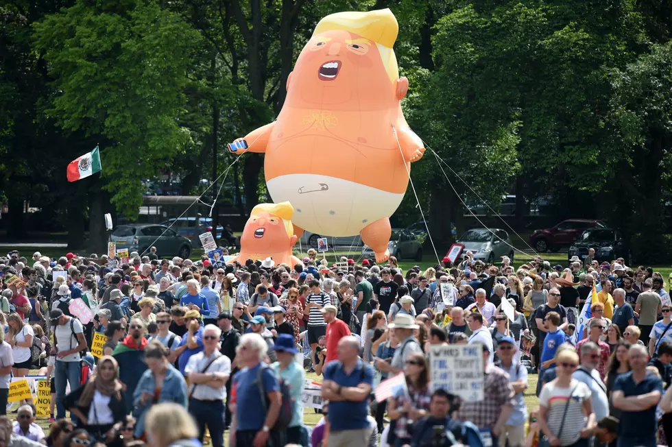 Baby Trump Takes Inaugural Flight In NJ