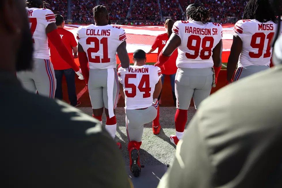 NY Giants Won't Punish Players Who Protest During Anthem