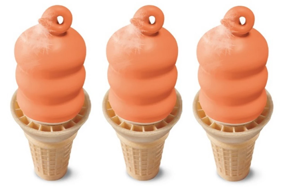 Dairy Queen Celebrates Spring With A CreamsicleDipped Cone