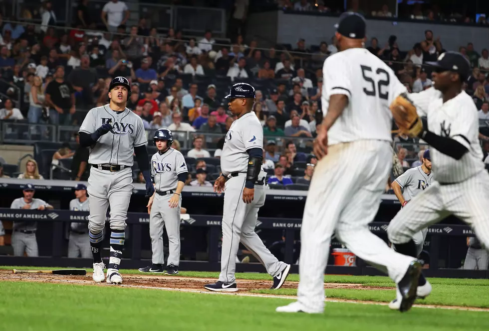 Benches Clear Between The Yankees And Rays