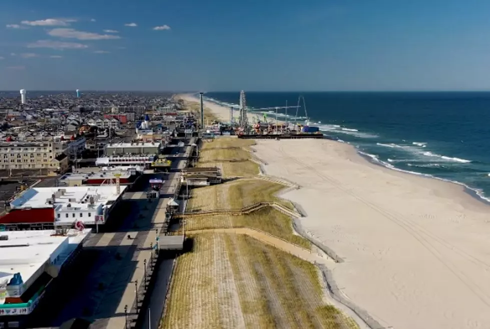 See Drone Footage Of A Nearly-Empty Jersey Shore