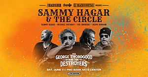 Win 2022 Tickets To See Sammy Hagar & George Thorogood At PNC...