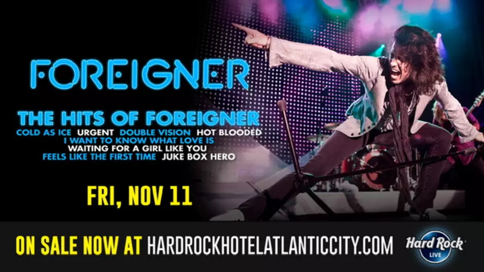 Win Tickets To See Foreigner Live At The Hard Rock 