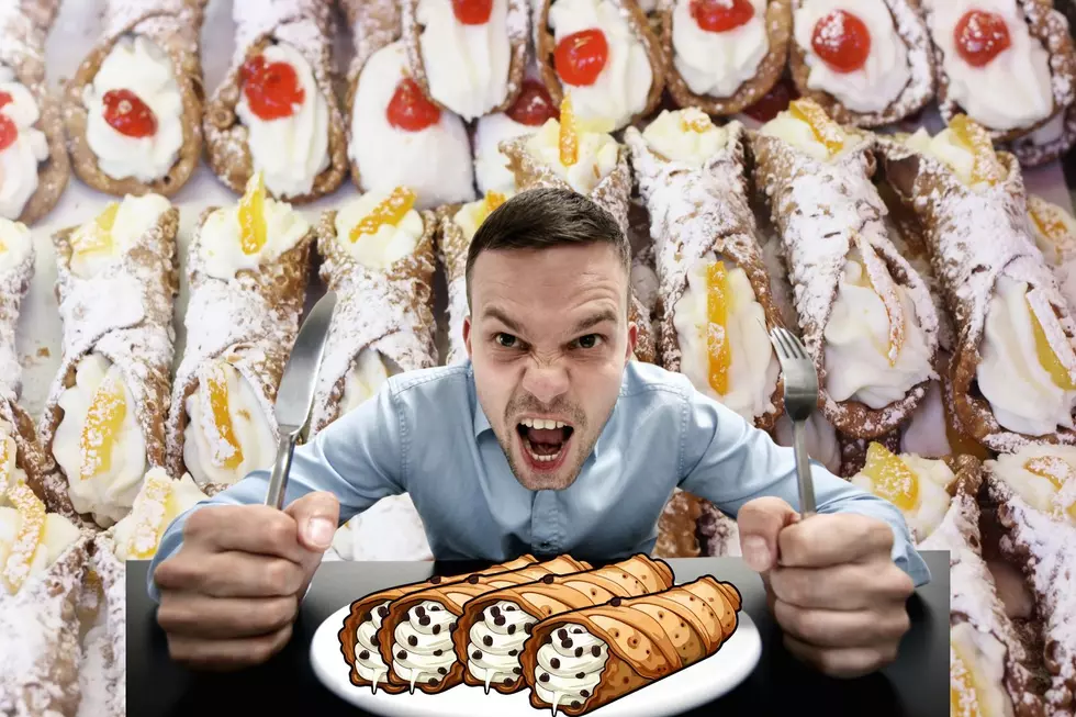 CHALLGENGE ACCEPTED: NJ's Very First Cannoli Eating Contest