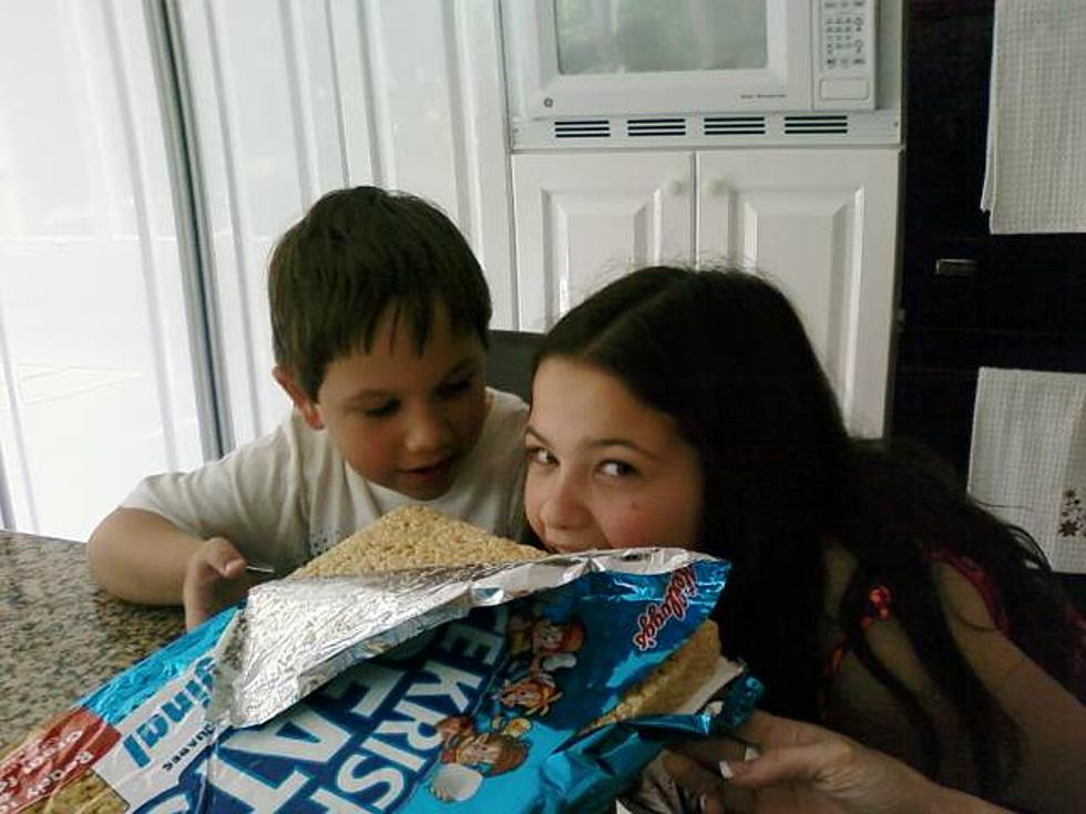 A Gift That Had ‘Uncle’ Written All Over It: 2 Pound Rice Krispies Treats!