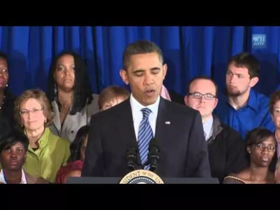 President Obama Sings One Direction…Sort Of