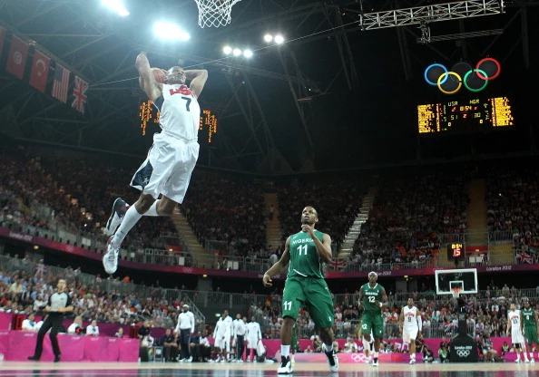 usa men's basketball score