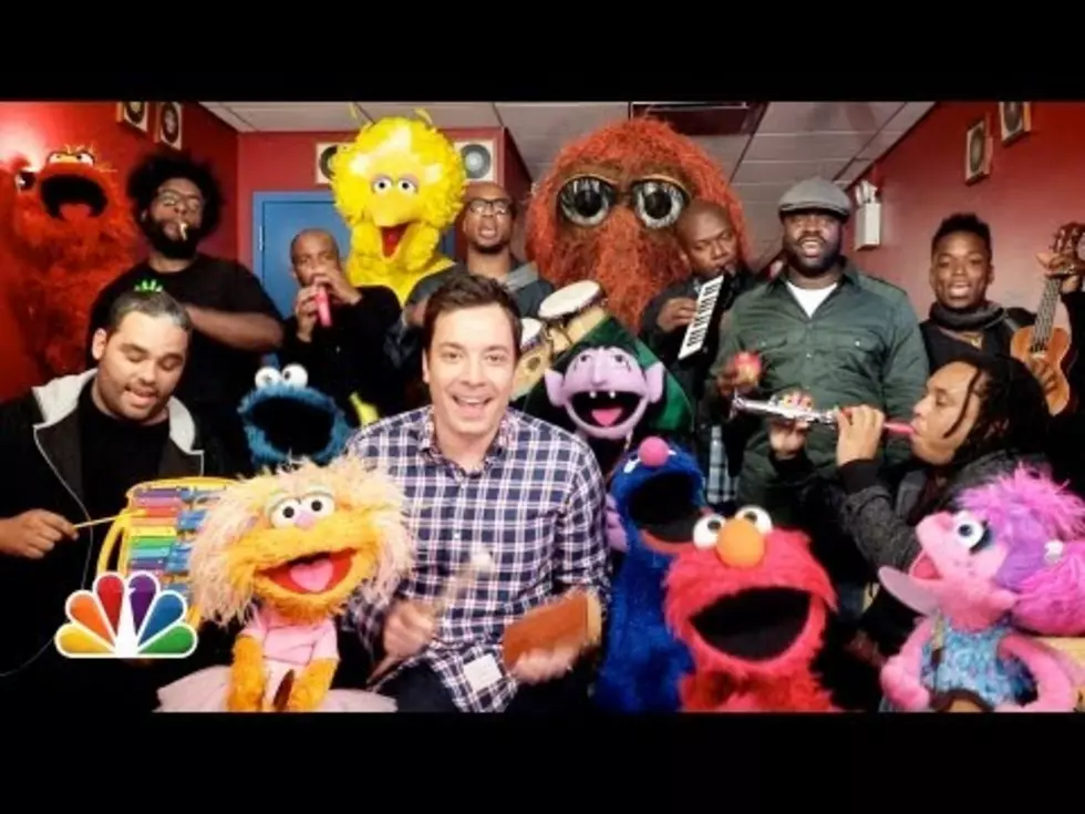 Jimmy Fallon and The Roots Sing Sesame Street Theme Song with Characters [VIDEO]