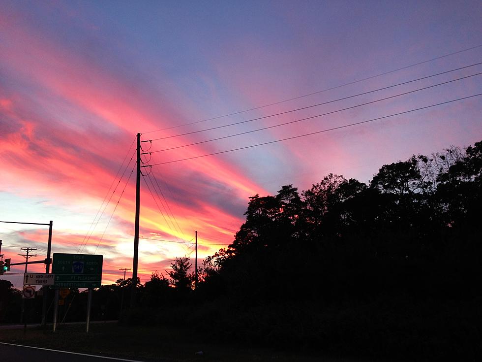 Beautiful Sky Over The Jersey Shore