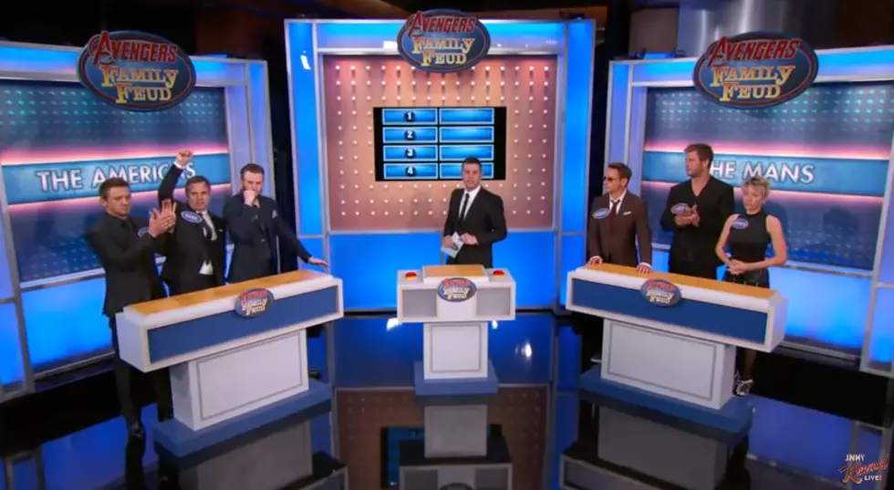 Jimmy Kimmel Plays Family Feud with Avengers Cast