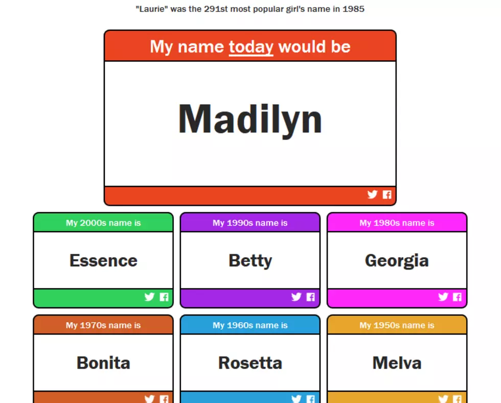 Decade Name Generator – What Would Your Name Be Today?