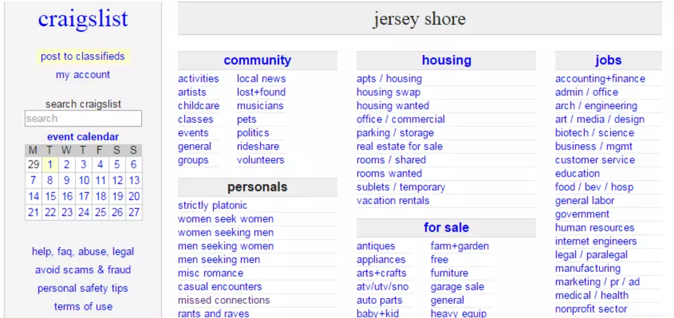 5 Bizarre Missed Connections Ads On Jersey Shore Craigslist
