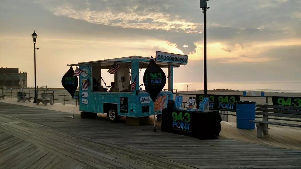 94.3 The Point Is Broadcasting Live From The Asbury Park Boardwalk This Summer