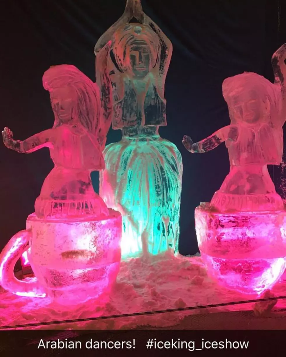 Sneak Peek of the Tinton Falls Ice Sculpture Attraction
