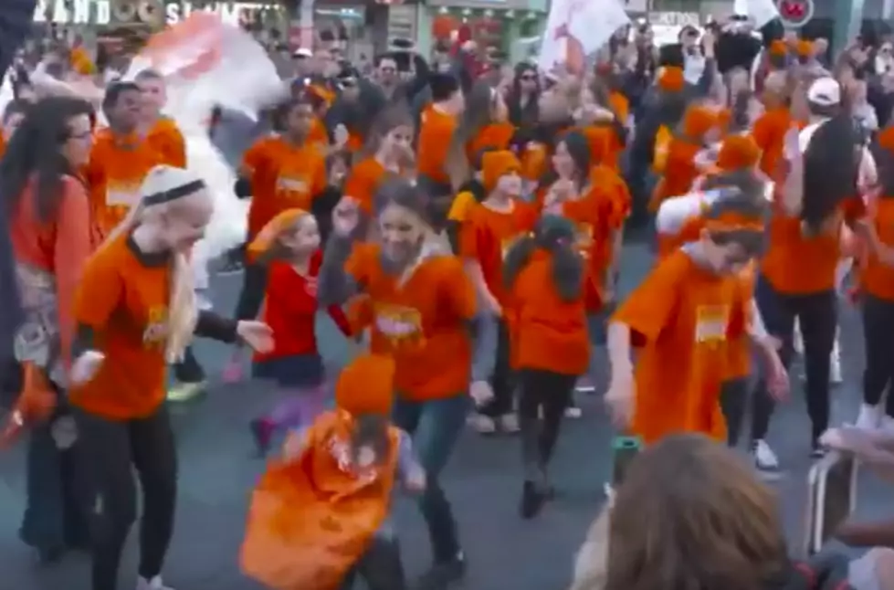 Charity Flash Mob Happening in Red Bank
