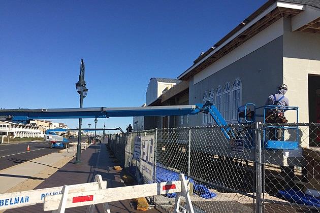 New Belmar Boardwalk Pavilion Opens and Will House a Cafe