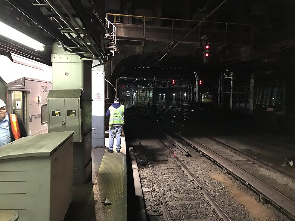 NJ Transit train derails at New York Penn Station
