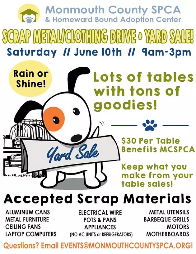 Drop Off Your Scrap Metals and Other Bulk to Benefit the MCSPCA