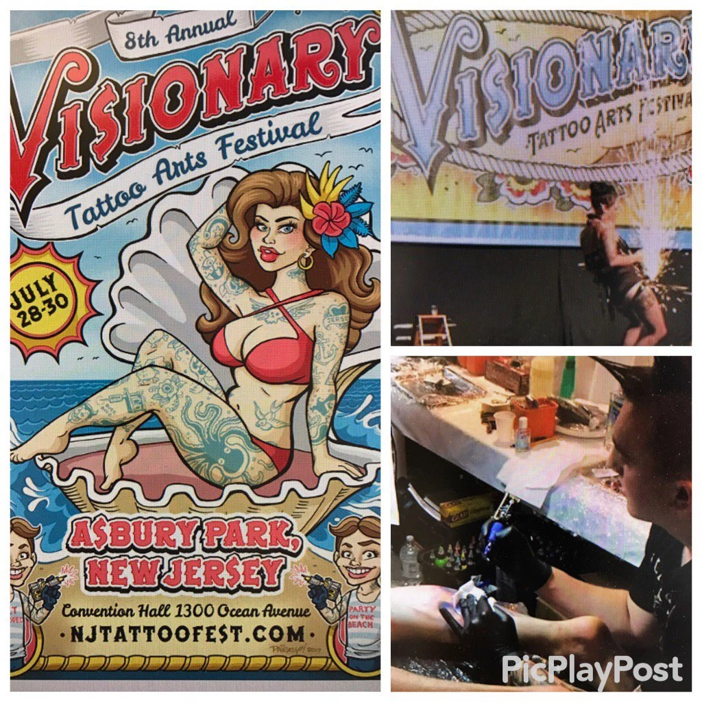 Asbury Park and Pagoda Tattoo Conventions  Electric Anvil Tattoo