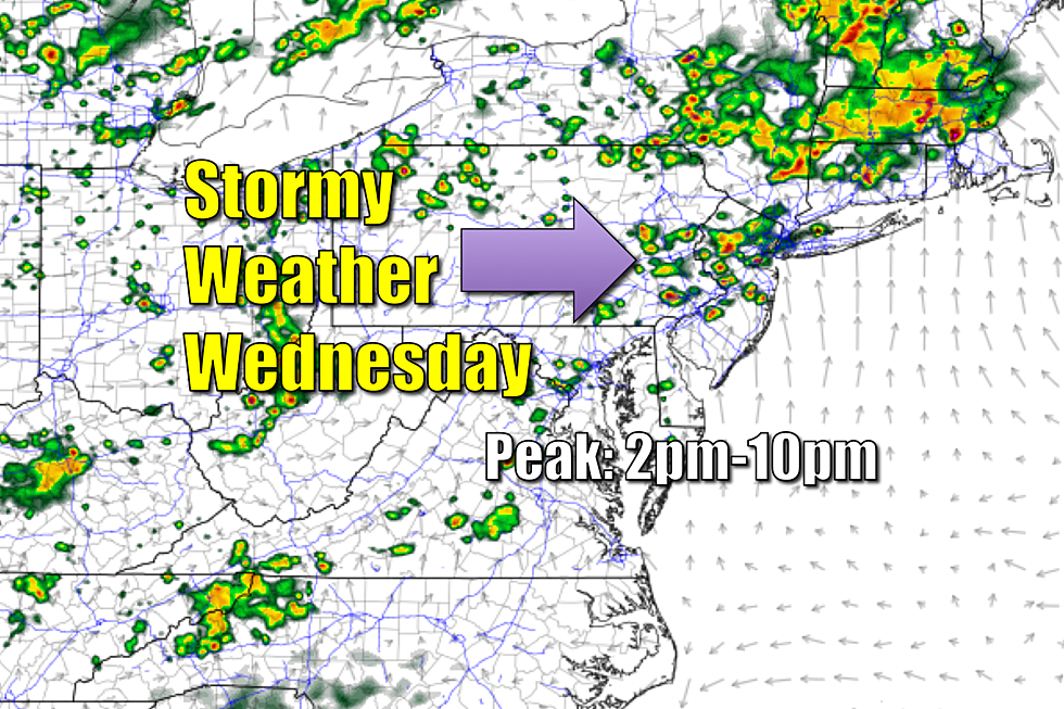 Scattered storms to pop in Wednesday&#8217;s heat and humidity