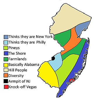 Controversial New Maps Claim to Define New Jersey