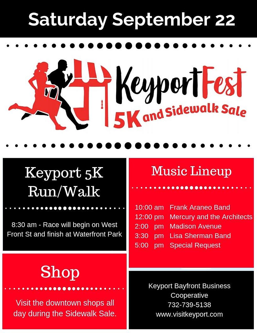 Keyport Fest Live Music and Sidewalk Sale Saturday