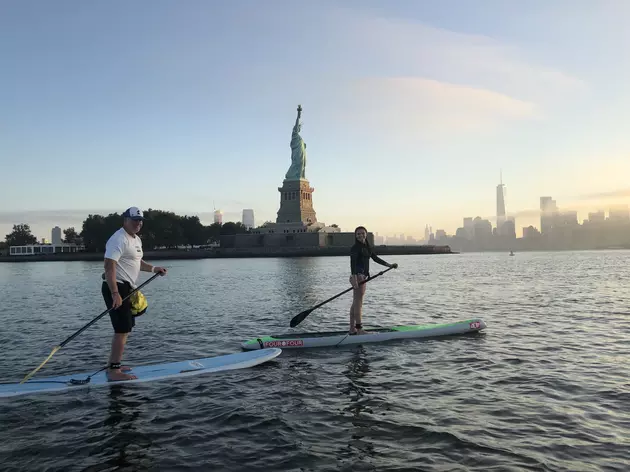 Jersey Shore Friends Paddleboard to Remember 911 Victims