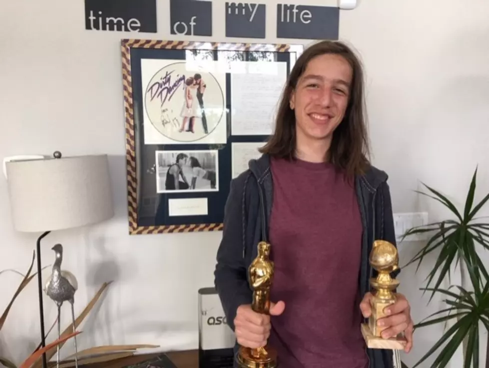 Whose Oscar and Golden Globe did my Son Get to Hold?