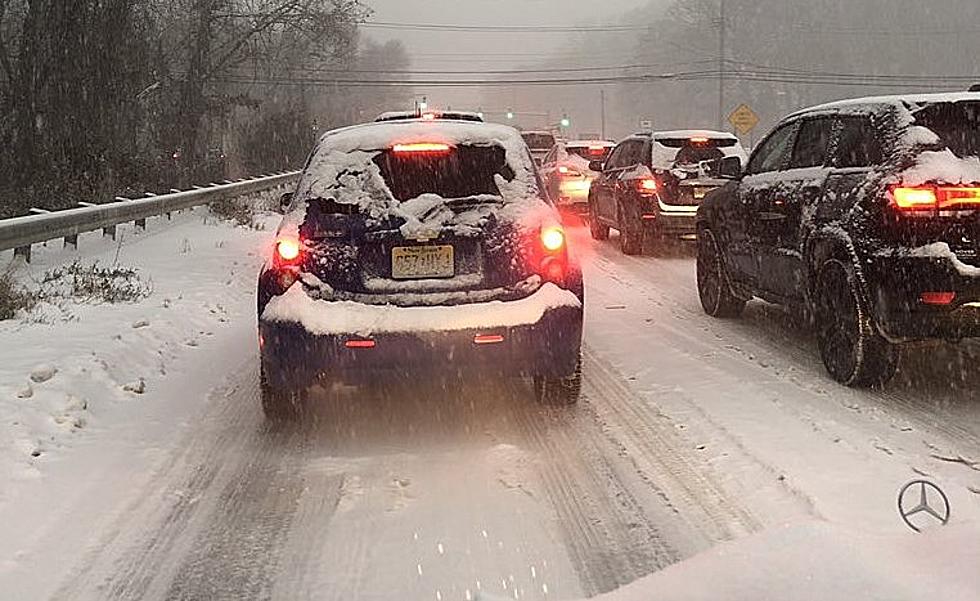 Hundreds of accidents, closed bridges after NJ’s first snow of season