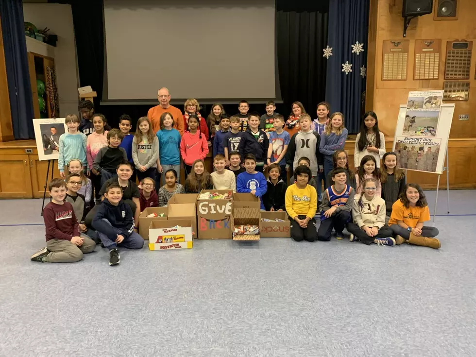 Fourth Graders in Middletown Give to Deployed Soldiers