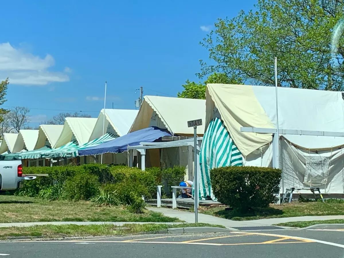 Tent City Goes Up and Ocean Grove Residents are Mad