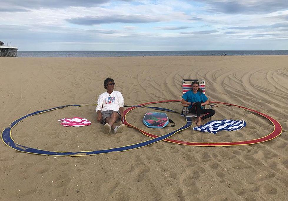 Ocean Township Man Invents Social Distance Beach Ring
