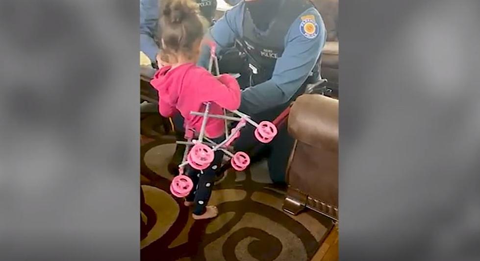 WATCH: NJ Police Rescue 4-Year-Old Trapped in Baby Stroller