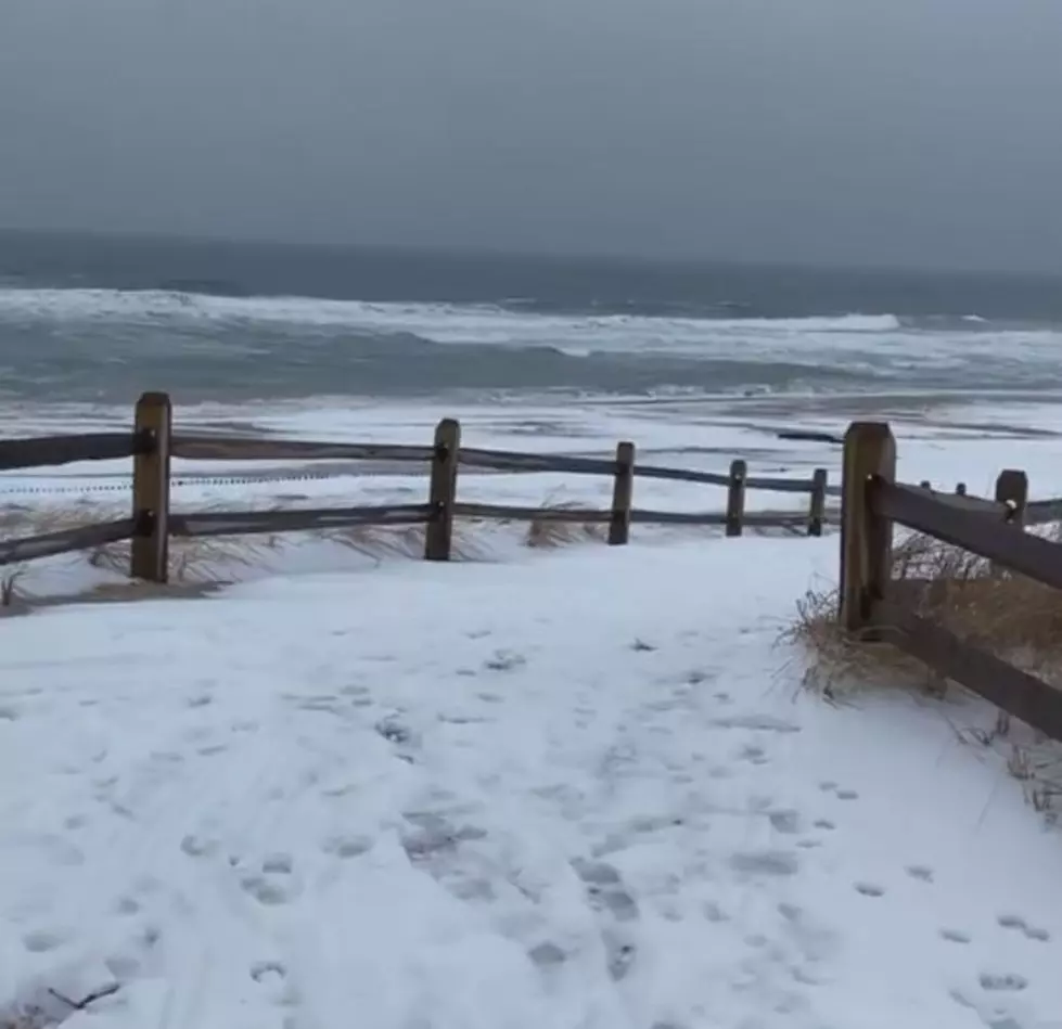 Lavallette, NJ Beaches Pounded By Snow Taking On Heavy Damage; See The Photos