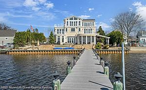 See Inside! Stunning Toms River, New Jersey Mansion On The Bay Hits The Market