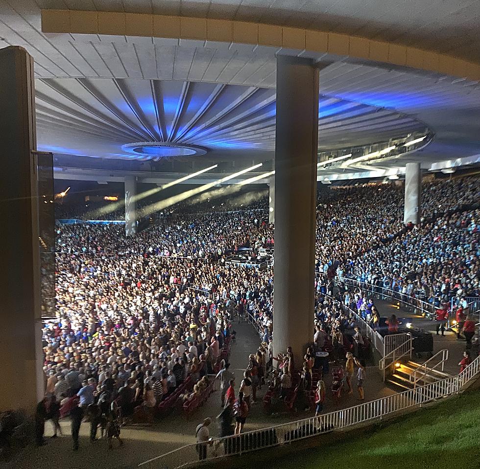 Impressive Post COVID-19 Crowd Takes Over PNC Bank Arts Center In Holmdel, New Jersey