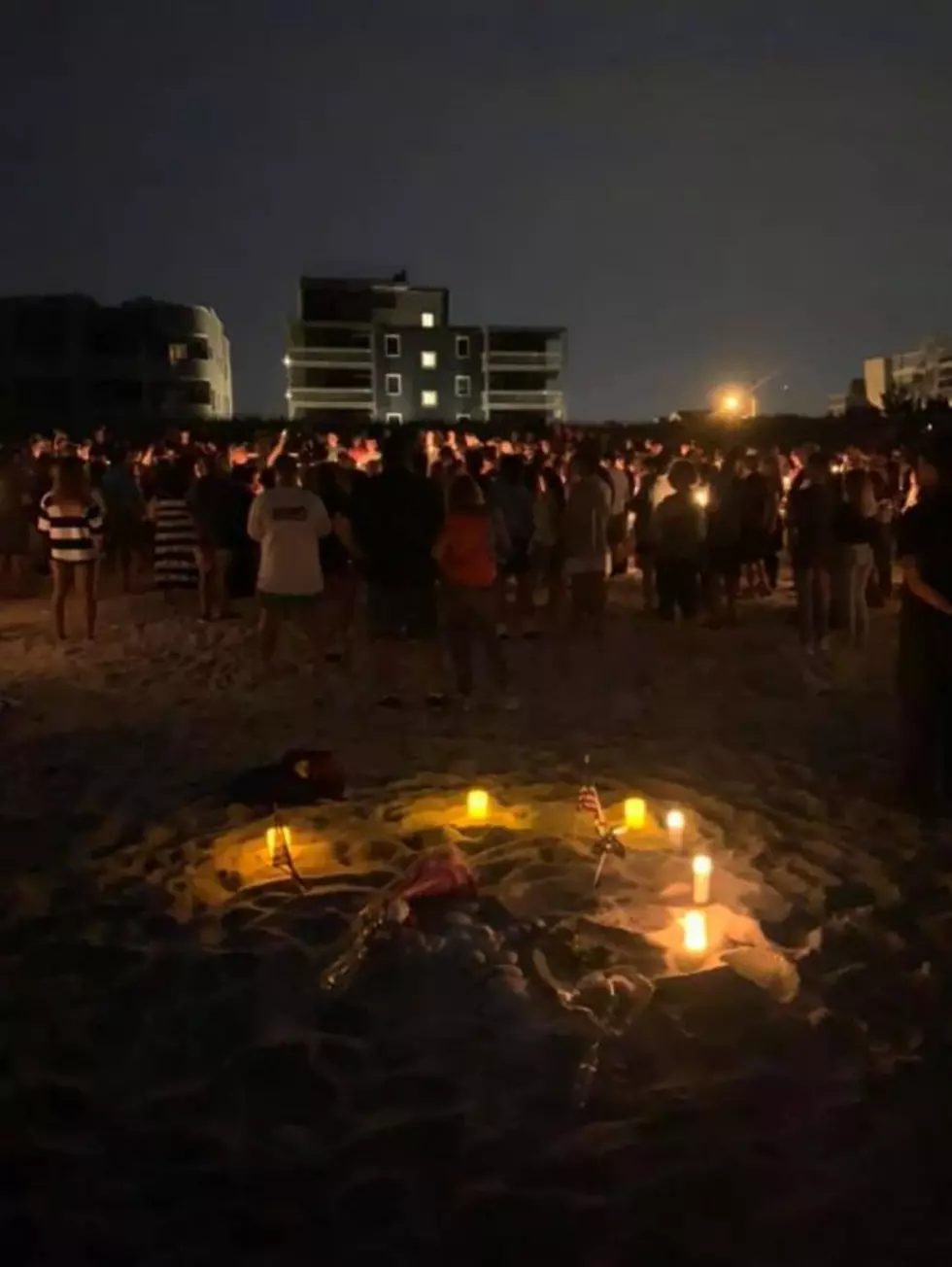 Candlelight vigil remembering Keith Pinto (Kevin Pinto via Facebook)