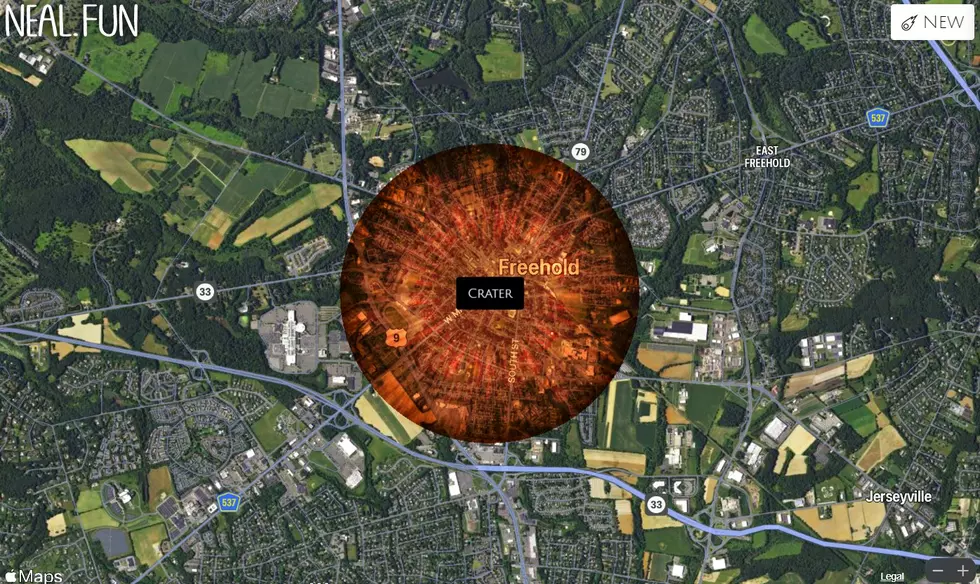 Here’s What it Would Look Like if an Asteroid Hit New Jersey