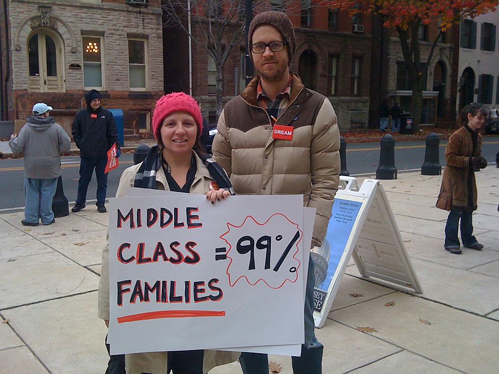 Occupy Trenton Protesters Gather At State House [AUDIO]