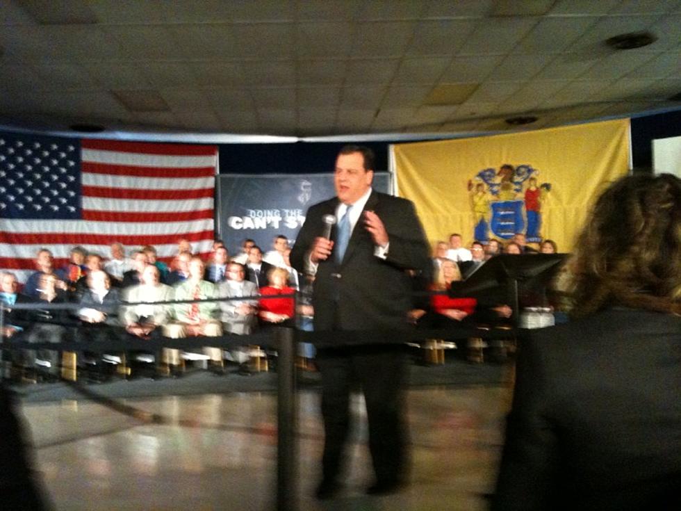 Governor Christie Blows His Top at Town Hall