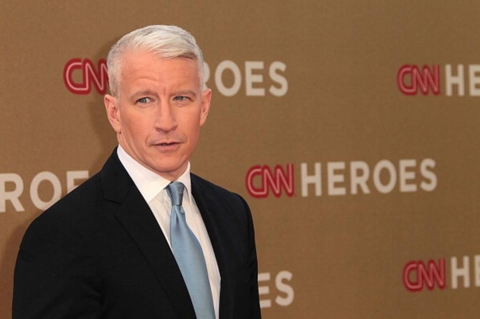 An On-Air Giggle Fit From the Unflappable Anderson Cooper [Video]