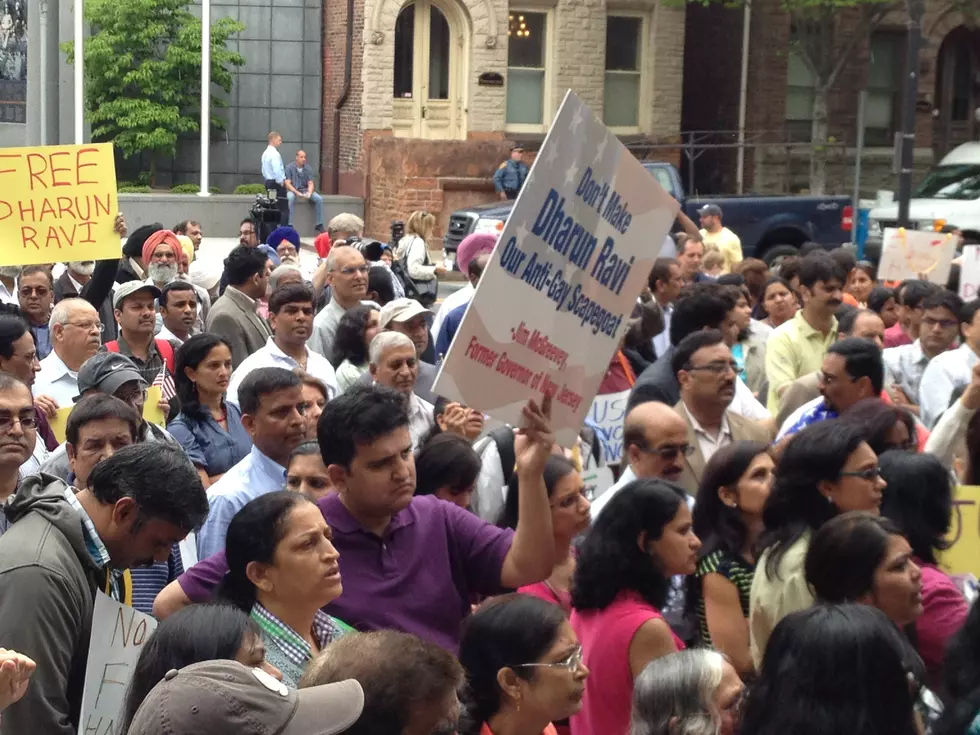 Dharun Ravi Supporters Rally Days Before Sentencing [AUDIO]