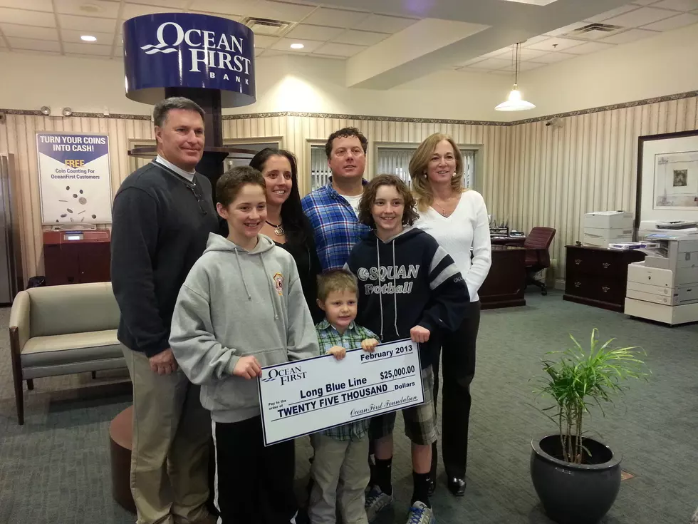 Monmouth County Relief Foundation Gets Major Donation From Ocean First