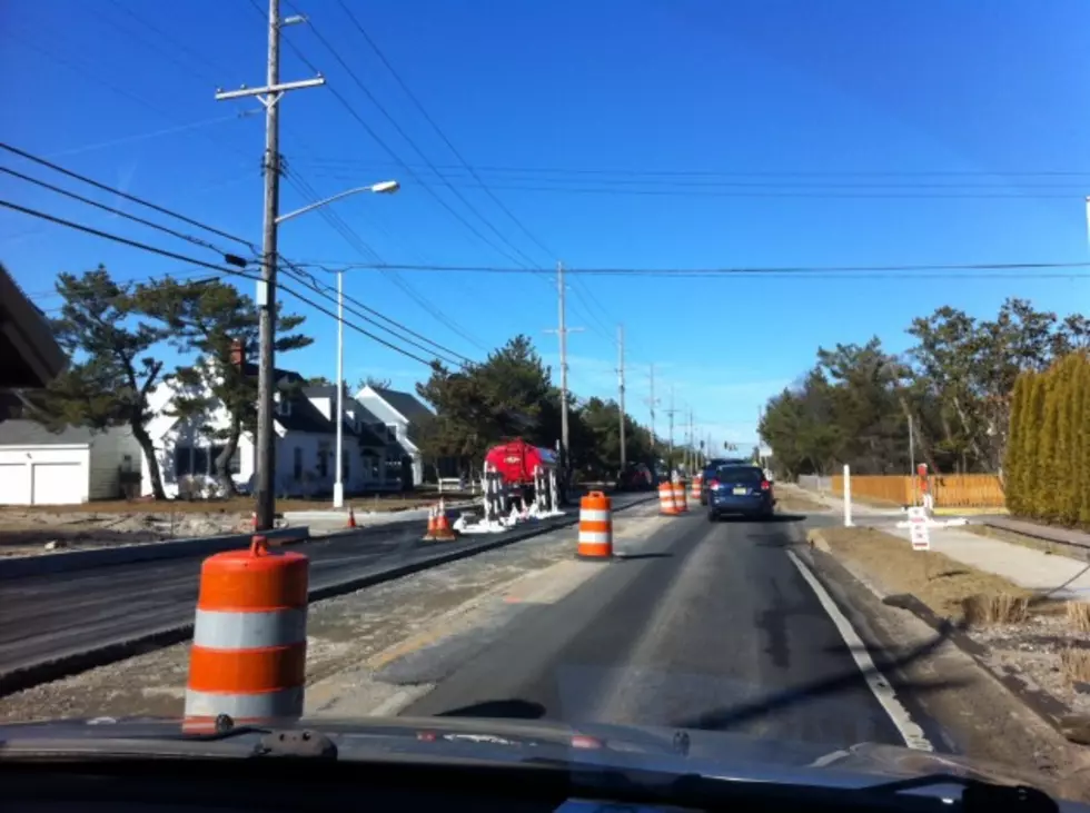 Ire Over Route 35 Lane Closure in Lavallette