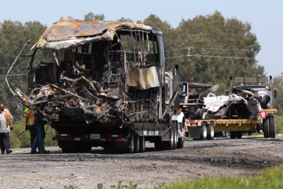 Twin Among 10 Dead in California Bus, Truck Crash