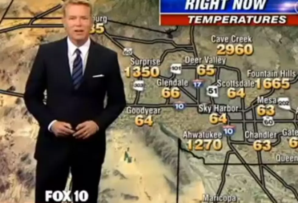 Watch This Weather Man With A Great Sense Of Humor [Video]