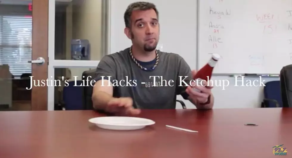 Justin&#8217;s Life Hacks &#8211; The Ketchup Hack [Video]