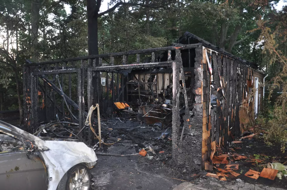 Fire destroys garage, cars in Toms River