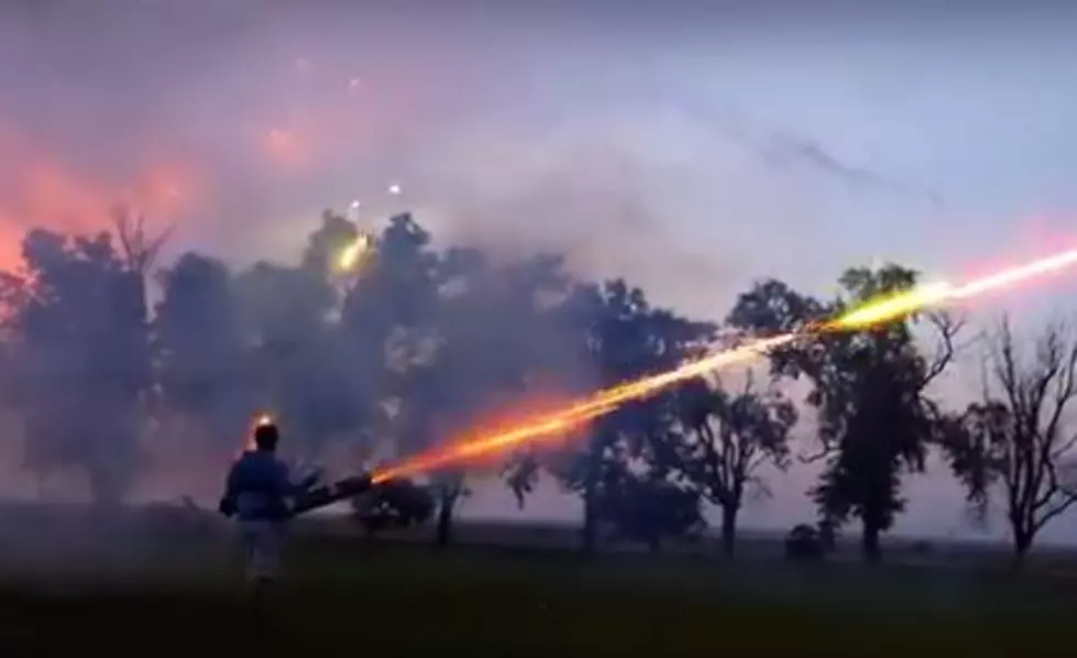 Watch A Guy Take Fireworks To The Extreme [Video]