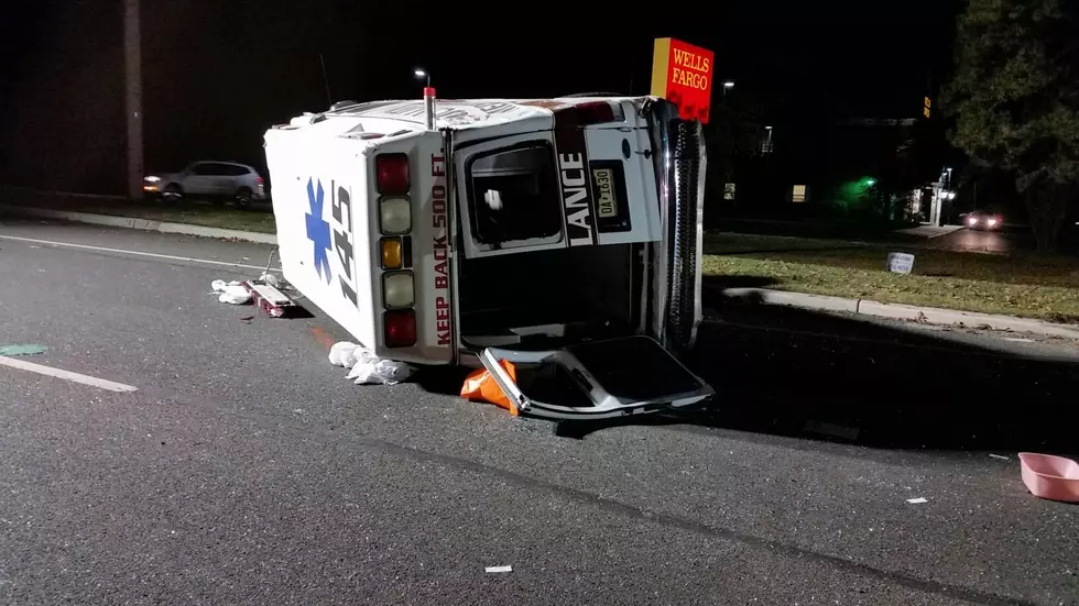 Ambulance and Truck Collide in Manchester